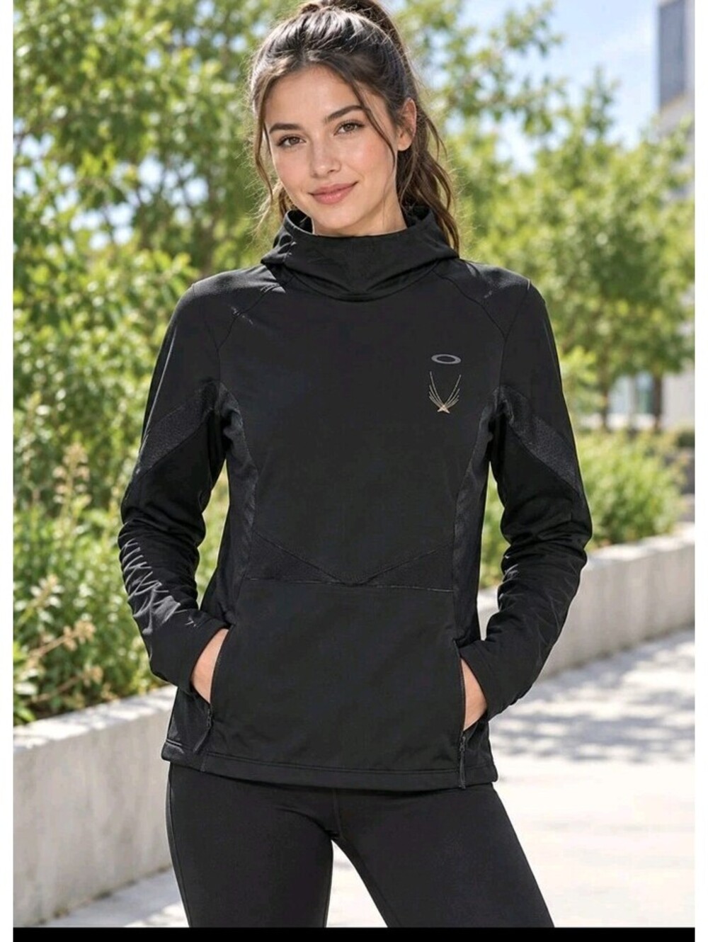 Lucas Hugh London Technical Knit Quarter Zip Long Sleeve XS Sweatshirt #C